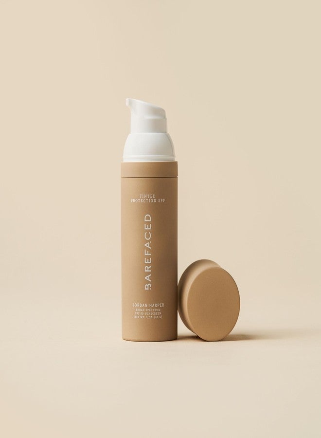 Barefaced Tinted Protection SPF 50+ – Broad-Spectrum Sunscreen with Zinc Oxide, Niacinamide & Hyaluronic Acid – Oil-Free UV Protection, Hydration & Anti-Aging with Universal Tint (60ml) - Image 2